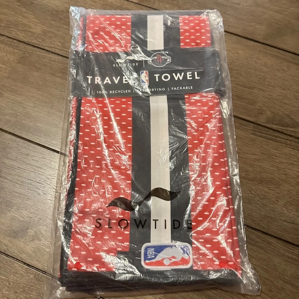SLOWTIDE NBA Houston Rockets Absorbent Quick Drying Towel 30
